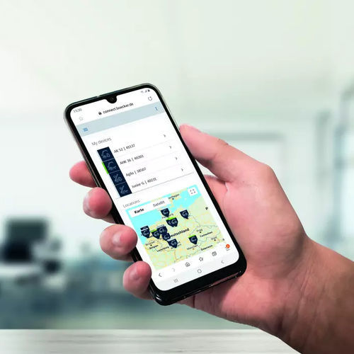 統計分析用ソフトウェア - BöckerConnect - Böcker Maschinenwerke GmbH - 遠隔メンテナンス用 / 位置決め / 産業用