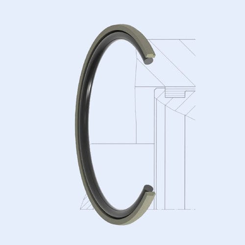 Oリングシール材 - GODA-SP series - Hunger - NBR製 / PTFE / EPDM