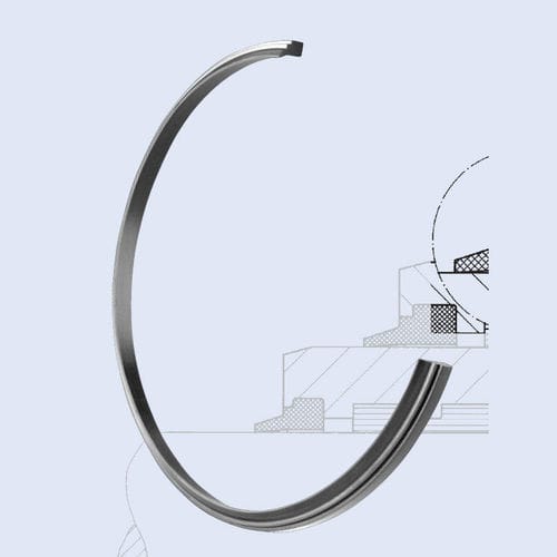 スクレーパーシール材 - AI-ST series - Hunger - NBR製 / PTFE / プロファイル