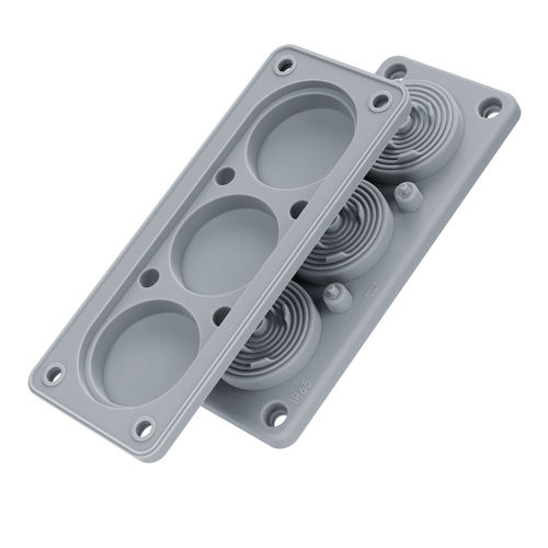 IP65ケーブルエントリー プレート - RMC 3 - Trelleborg Cable Entry Solutions - 電気キャビネット用 / ケーブル用
