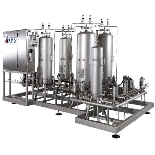 カートリッジ式ろ過システム - Corvus - KHS GmbH - 水用 / ビール用 / ワイン用