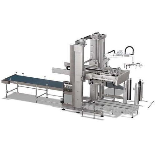 積み付けタイプパレット開梱 - AS N - KHS GmbH - コラム型 / 飲料用 / プラスチック製コンテナ