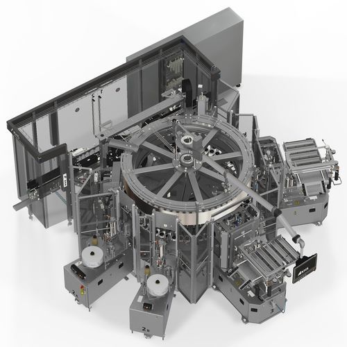 自動ラベル自動貼付機 - Neo Flex - KHS GmbH - ボトル用 / 食品および飲料産業用 / 自己接着性ラベル用