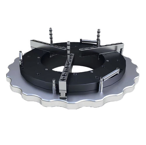 スプリング式アクチュエータ付ワークピースクランプチャック - ALUMESS.easyloc - Spreitzer GmbH & Co. KG - Präzisionswerkzeuge - 測定器用 / セルフセンタリング / アルミニウム製