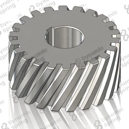 円筒形歯車 - Dynamic Spring Co., Ltd - ヘリカル
