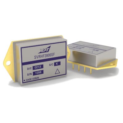 SMDDC/DC 変換器 - SVR series - VPT Inc - 航空機用 / スイッチング / EMI
