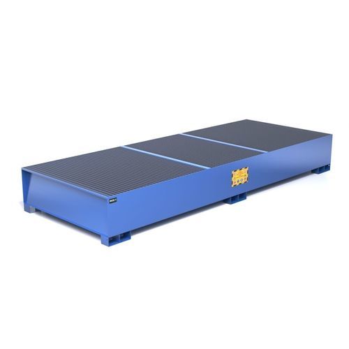 溶融亜鉛メッキ鋼製液体垂れ落ち防止パレット - VA3000R - Ricomi srl - ペイントスチール製 / 亜鉛メッキ グリッド付