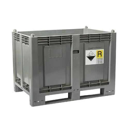 プラスチック製廃棄物コンテナ - R30185743N - Ricomi srl - 危険廃棄物用 / ふた付き