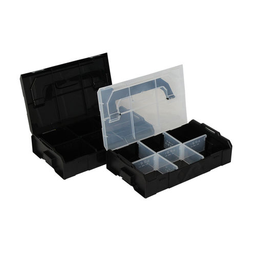 プラスチック製梱包箱 - L-BOXX Mini - BS Systems GmbH & Co. KG - 小型部品用 / オーダーメイド