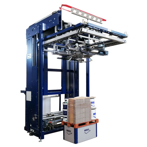 伸縮フィルムラッピング マシン - IS44 - OFFICINA MECCANICA SESTESE S.p.A. - 自動 / 袋用 / 紙用