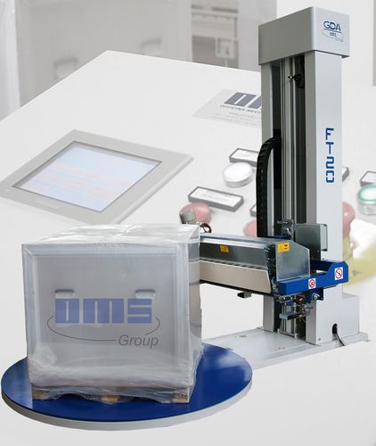 ターンテーブル式ラッピング マシン - FT 20 - OFFICINA MECCANICA SESTESE S.p.A. - 自動 / 半自動 / 収縮性フィルム