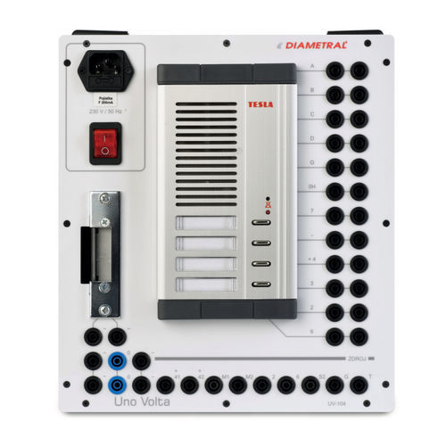 電気設備用デモンストレーションパネル - UV-104 - Diametral a.s.