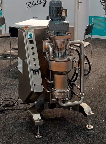 チョコレート用粉砕機 - BCM2.5-BL - Oflaz Mechanics And Food Processing Equipment - ボール / 縦型 / 実験用