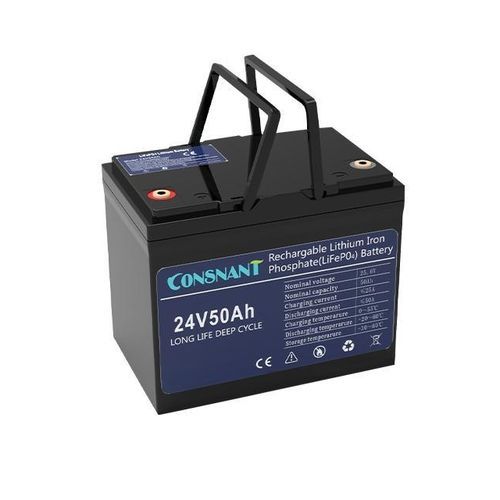 LiFePO4バッテリー - LFP2450 - Shenzhen Consnant Technology Co., Ltd. - 長方形 / 24ボルト / 無停電電源装置用