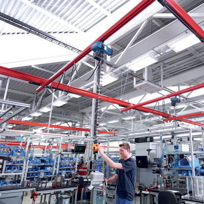 レール上クレーン - KVK - Alexandria Crane Systems - 工事現場用 / 持ち上げ用 / 輸送用