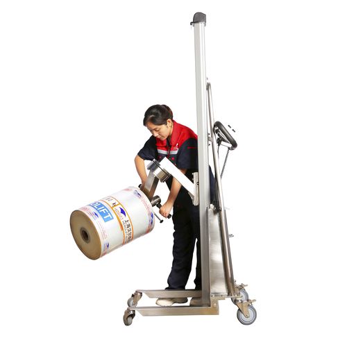 手動式スタッカートラック - CTB140D - Herolift - 手押し型 / ハンドリング用 / ドラム缶用