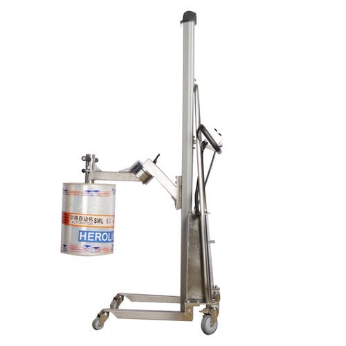 電動式スタッカートラック - CT100CE-SS - Herolift - 手押し型 / リール取扱い用 / ドラム缶用