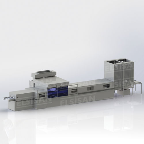 密閉型塗装ブース - OBM-H - Elsisan - 部品 / 自動 / コンパクト
