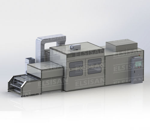 固定型吹付けユニット - OKM-P - Elsisan - 二成分塗料 / 液体 / 自動