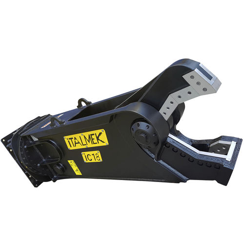 油圧式破砕剪断機 - IC18 - Italmek - 掘削機用 / スチール用 / 鉄金属用