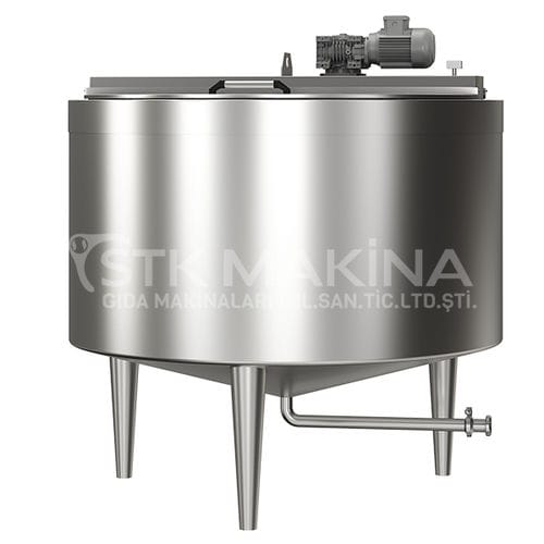 クリーム用タンク - STK Makina - 低温殺菌プロセス用
