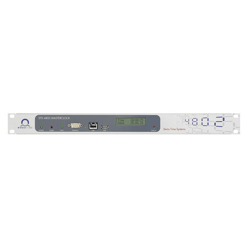 マザー時計 - DTS 4802 - MOBATIME Swiss Time Systems - 同期済 / GPS / スレーブ