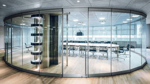 オフィス仕切り - Gilgen Door Systems AG - スライド式 / 柔軟