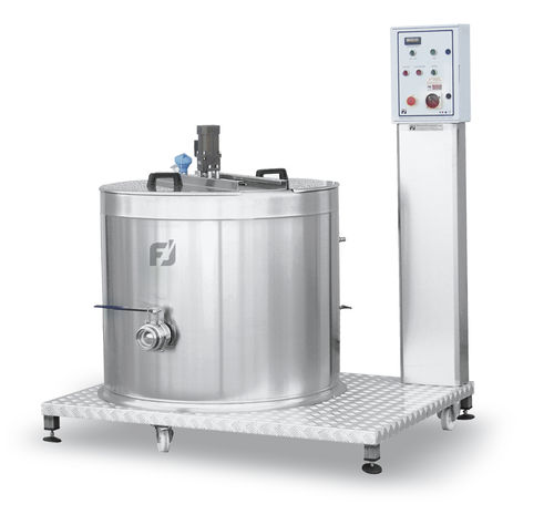 アイスクリ－ム低温殺菌装置 - P190-300 EASY Series - Frigojollinox s.r.l. - 乳製品用 / 自動 / PLC制御