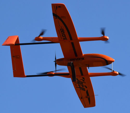 固定翼式ドローン - SkyEye VTOL - ElevonX - 点検 / マッピング / 自律型