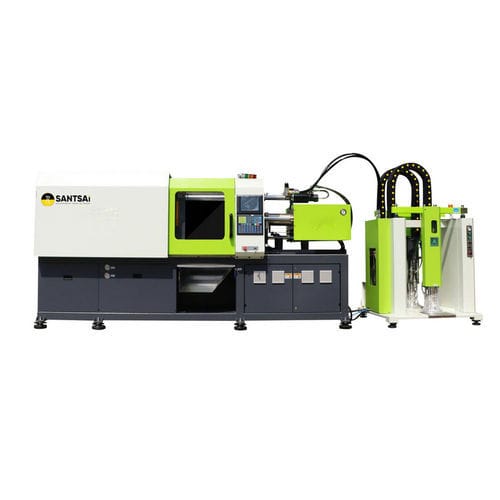横型射出成形機 - LSR5555 - SANTSAI MACHINERY - 油圧式 / ラバー シリコン用 / 液体ラバー シリコン用