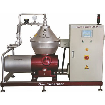 ワイン用フィルター - CLEAN WINE 450 - Oner Separator San. ve. Tic. Ltd. Sti. - ステンレス製 / 自動 / デュプレックス