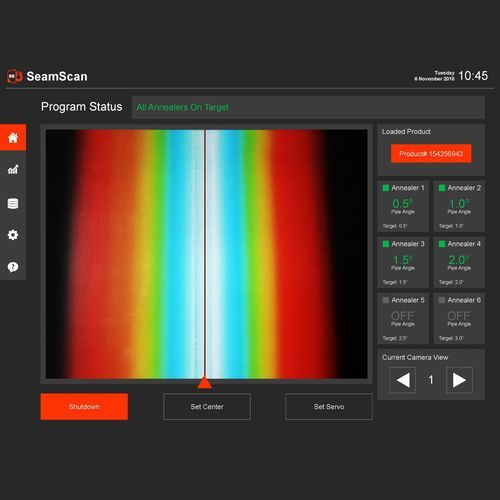 制御ソフトウェア - SeamScan™ - Thermatool Europe - 計算 / 追跡用 / プログラマブル ロジック コントローラ