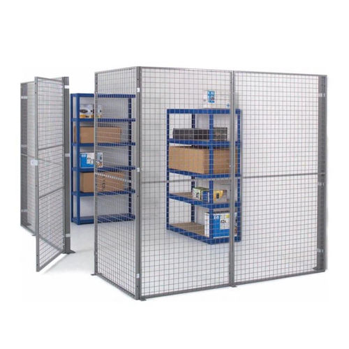 パレットラック用グリッド - Nanjing A-Plus Metal Products Co.,Ltd - 四角形の網目 / ステンレス製