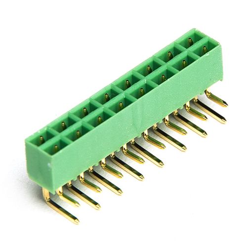 オスピンヘッダー - F80-1-3.81 - Dongguanshi Welink Electronic Technology Co.,Ltd - 2 列 / 直角 / 3.81mm (0.150")