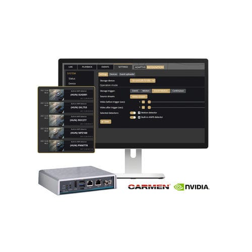 スマートトラフィック用カメラのシステム - Carmen® BOX - Adaptive Recognition - 交通モニタリング用 / 安全用 / ビデオ監視