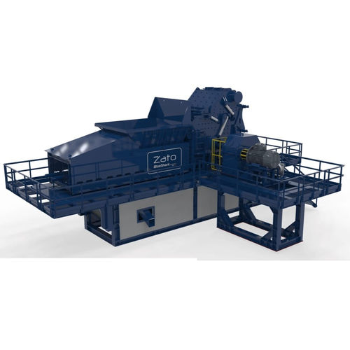 廃棄物用粉砕機 - Blue Shark FP  - ZATO srl Unipersonale - 金属用 / ハンマー式 / 横型