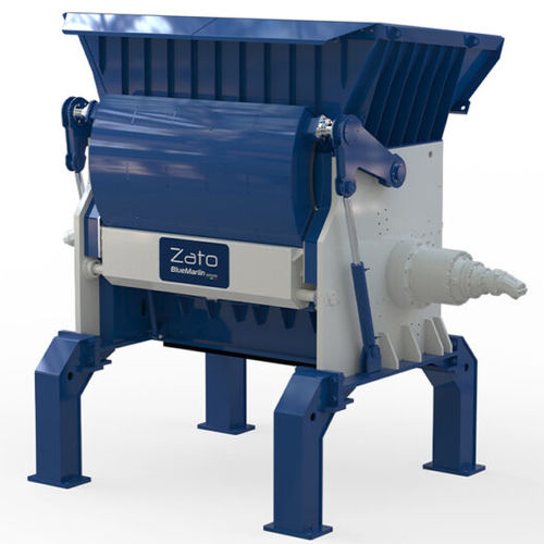 二次シュレッダー - Blue Marlin PS 2800/835 - ZATO srl Unipersonale - 単一軸 / 木材用 / 金属