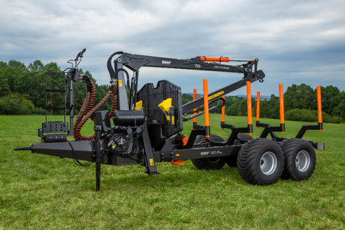 木材用トレーラー - BMF 10T2 Pro - BMF - タンデム / 牽引式 / 林業用