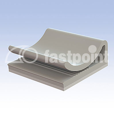 ケーブルクリップ - 2514CC11AS - Fastpoint Srl - PVC / PA / ポリエチレン