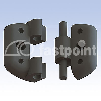フラット蝶番 - 3574AA01QS - Fastpoint Srl - PA / 180°
