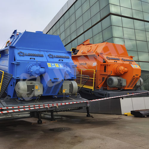 移動型コンクリートミキサー - UMIX TS series - Umman Concrete Batching Plants - 自動 / 横型 / 2軸