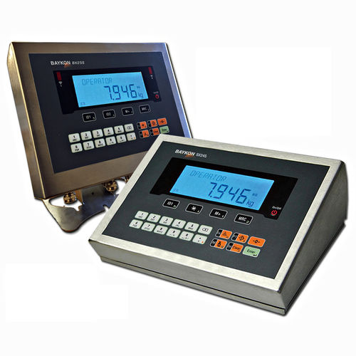 デジタル重量表示装置 - Baykon BX24 - AWM Ltd - 壁掛け / IP67 / ステンレススチール製