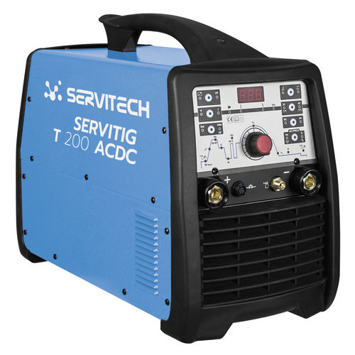 TIG溶接機 - Servitig T 200 - SERVITECH GROUP - AC / DC / 携帯型