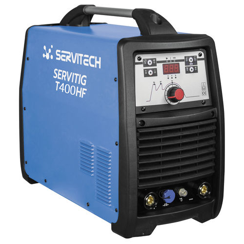 TIG溶接機 - Servitig T 400 HF - SERVITECH GROUP - 携帯型 / インバータ