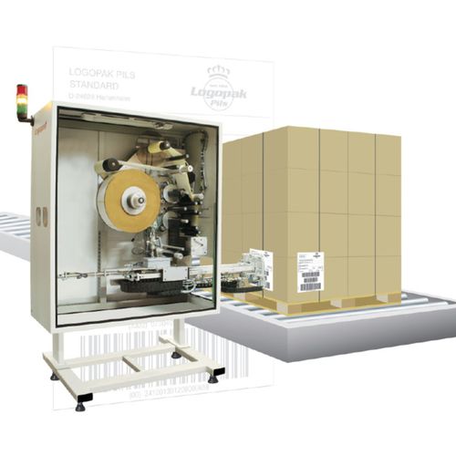 自動ラベラー - Logomatic 900 series - LOGOPAK FRANCE - パレット用 / 製薬産業用 / 食品産業用