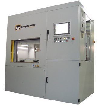 油圧式プレス機 - 30T - Langzauner - RTM成形 / 複合材料用 / 実験用