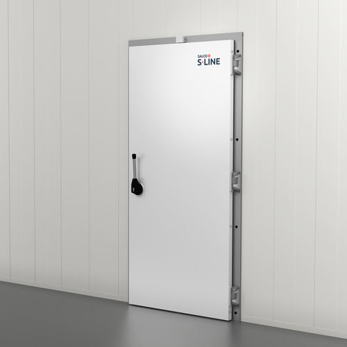 蝶番付ドア - VD-1815 - Salco Industrial Doors - アルミニウム製 / ゴム製 / 屋内用