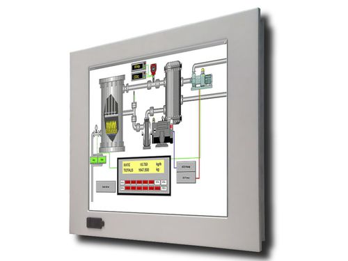 5ワイヤー抵抗タッチスクリーンモニター - PML012 - PANEL Srl - TFT / LCD / 産業用
