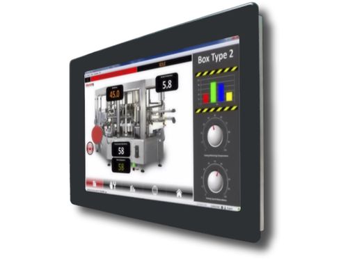 5ワイヤー抵抗タッチスクリーンパネルPC - PSG118 - PANEL Srl - LEDバックライト / カラー液晶ディスプレー / TFT LCD