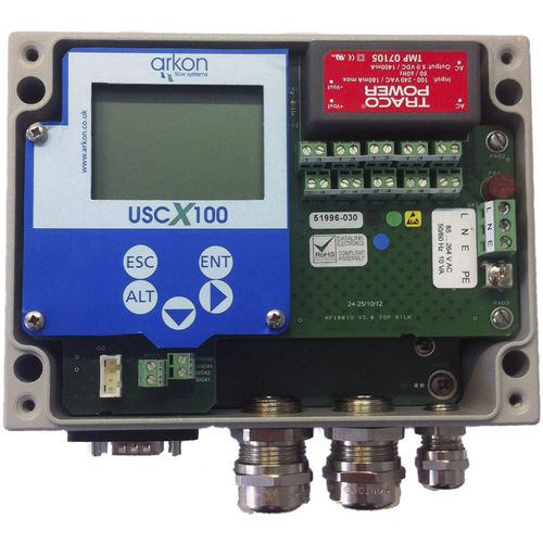 超音波流量伝送器 - USCX100 - Arkon Flow Systems - 電磁式 / 密度 / 液体用